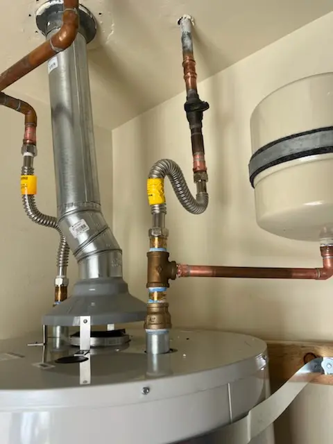 Water heater installation and plumbing repair in Athenia